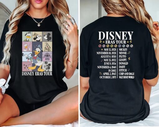 Comfort Colors®Vintage Disneyland Eras Tour Donald Duck Shirt