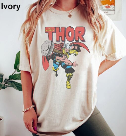 Vintage 90s Thor Comfort Colors Shirt, Thor Shirt
