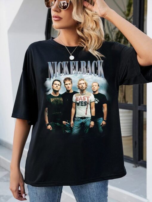 Nickelback Unisex Shirt funny nickelback, concert t-shirt