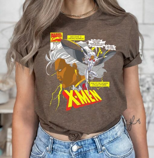 Marvel X-Men The Woman Called Storm Mutant Comic T-Shirt