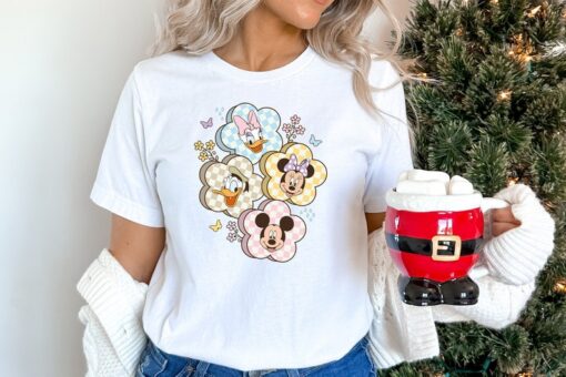 Disney Spring Shirt, Disney Flower and Batterfly Shirt