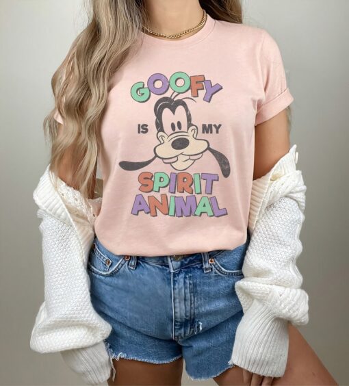 Disney Mickey And Friends Goofy Is My Spirit Animal T-Shirt