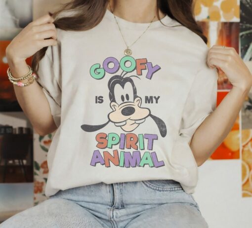 Disney Mickey And Friends Goofy Is My Spirit Animal T-Shirt