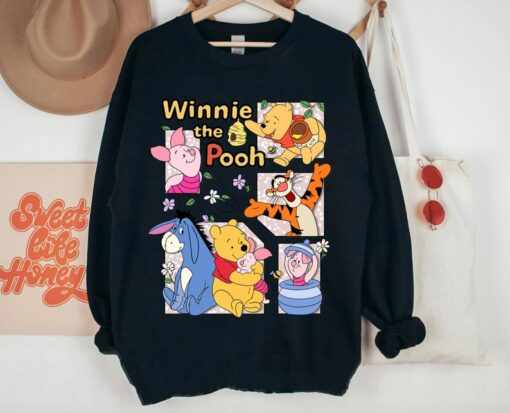 Disney Winnie The Pooh Retro Panel T-Shirt