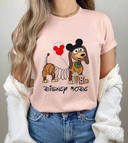 Slinky Dog with Mickey Balloon Disney Mode Shirt