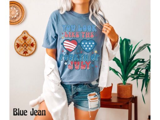 Comfort Colors® Retro 4th Of July Shirt, Funny Fourth Of July Shirt