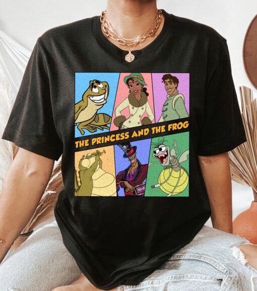 Disney The Princess and the Frog Retro 90s T-Shirt, Tiana