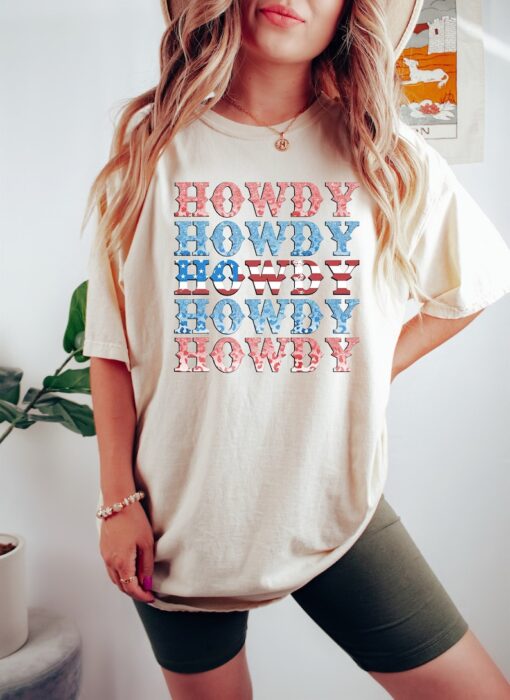 Howdy Howdy Shirt, 4th July Shirt,Gift For 4th July, USA T Shirt