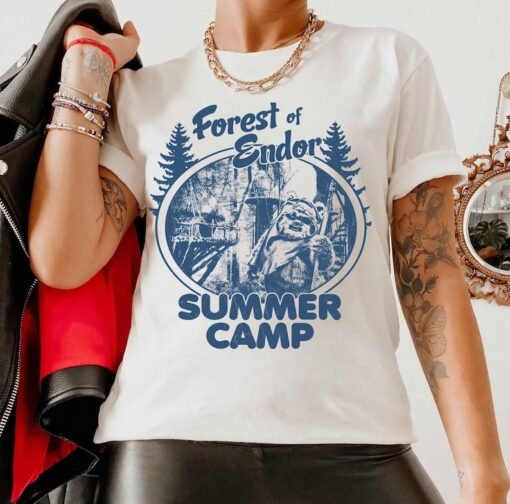 Star Wars Wicket Ewoks Endor Forest Camp Shirt, Star Wars Shirt