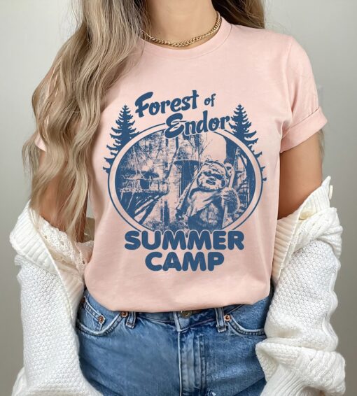 Star Wars Wicket Ewoks Endor Forest Camp Shirt, Star Wars Shirt