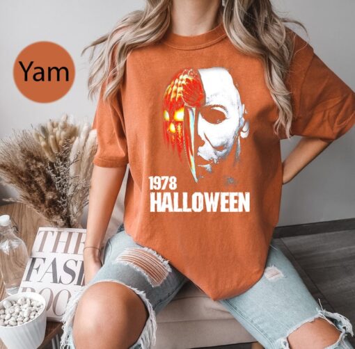 Michael Myers Shirt Men's/Women's Halloween Comfort Colors Shirt