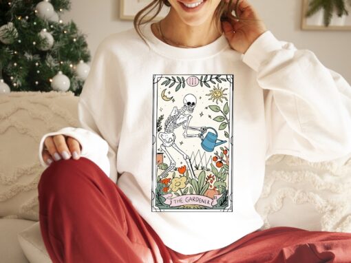The Gardener Tarot T-Shirt, Gardening Shirt, Tarot Card Shirt