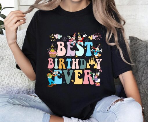 Disney Mickey and Friends Best Birthday Ever shirt