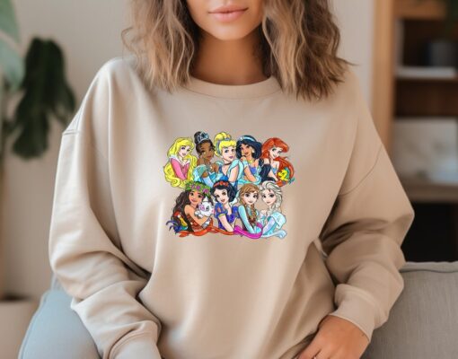 Disneyworld Princess Sweatshirt, Princess Hoodie, Disneyland Shirt