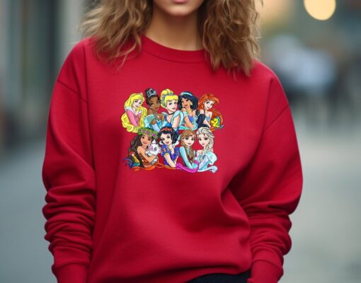 Disneyworld Princess Sweatshirt, Princess Hoodie, Disneyland Shirt