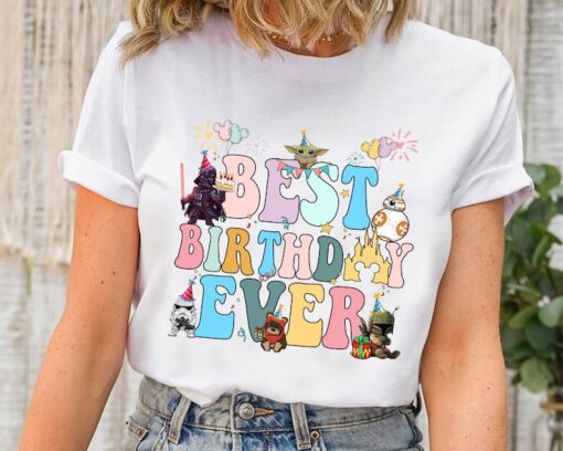 Star Wars Best Birthday Ever shirt, Birthday Girl Boy Shirt