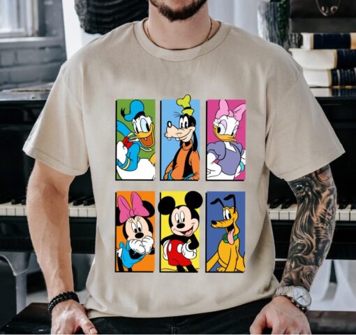 Disney Disney Mickey And Friends Potrait T-Shirt