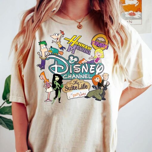 Retro 90S Cute Emotions Of Lizzie Mcguire Disney Channel Shirt