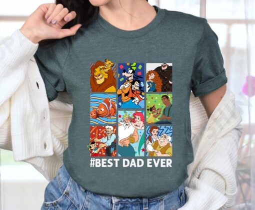 Disney Best Dad Ever T-Shirt, Disney Dad Shirt, Matching Father Shirts