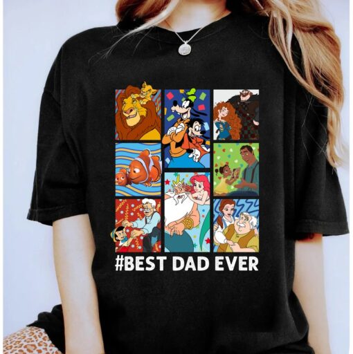 Disney Best Dad Ever T-Shirt, Disney Dad Shirt, Matching Father Shirts