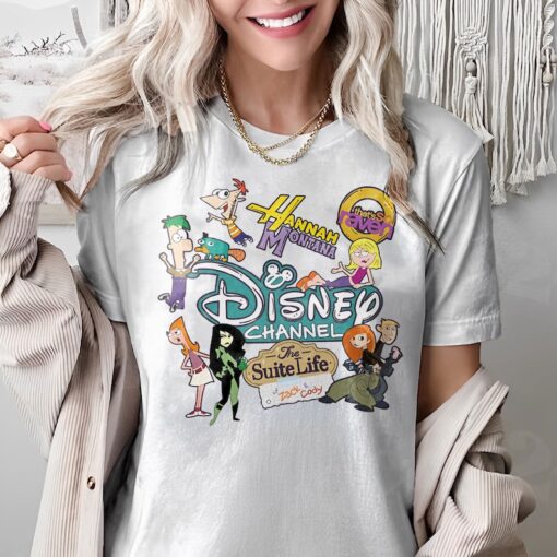 Retro 90S Cute Emotions Of Lizzie Mcguire Disney Channel Shirt