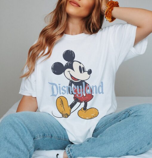 Magical Land Mickey Comfort Colors Shirt | Retro Mickey Mouse Tee