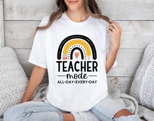 Comfort Colors® Teacher Shirt, Teacher Mode