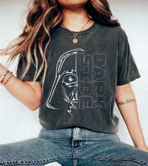 Star Wars Darth Vader Dark Side Split Shirt