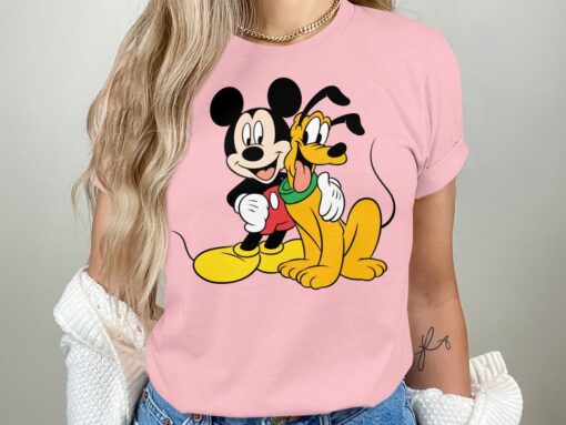 Disney Shirt, Mickey and Friends Minnie Donald Daisy Goofy Pluto Shirt