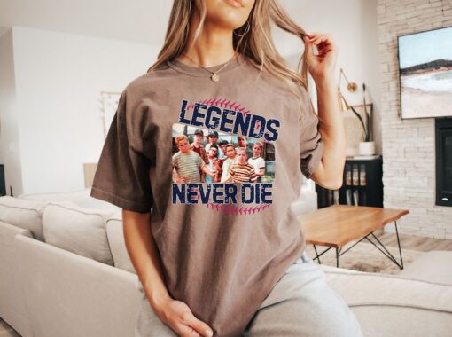 Sandlot Baseball Shirt, Legends Never Die