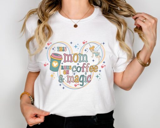 Magical Mom Coffee Shirt, Disney Mothers Coffee Magic Shirt