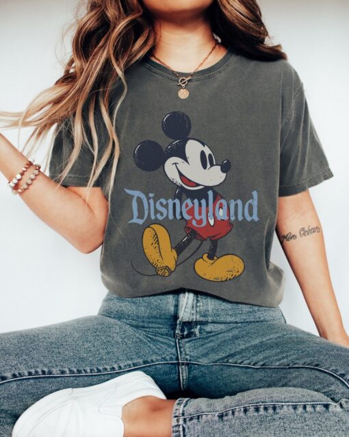 Magical Land Mickey Comfort Colors Shirt | Retro Mickey Mouse Tee