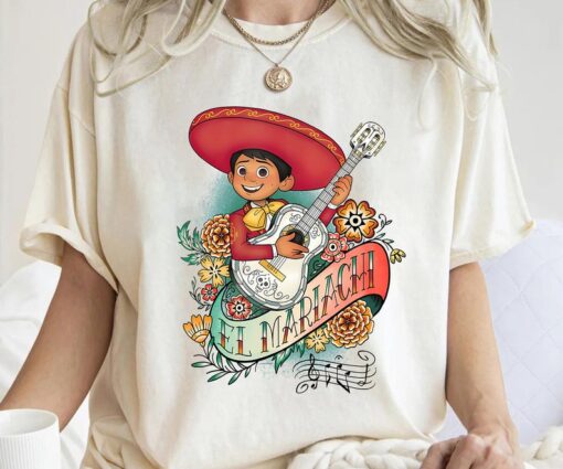 Disney Pixar Coco Miguel El Mariachi Tshirt, Disney Coco Miguel Shirt