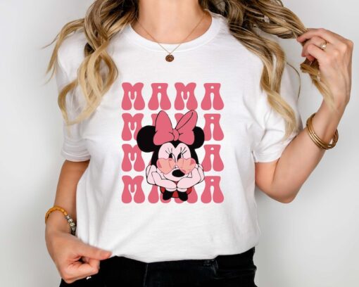 Disney Minnie Mama Shirt, Minnie Shirt, Disney Mother's Day Tees
