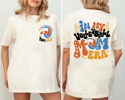 In My Volleyball Mom Era Sweatshirt, Custom Volleyball Shirt