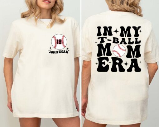 In My Baseball Mom Era Shirt, Sports Mom Shirt, Baseball Mama Shirt