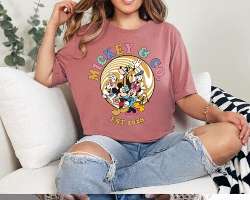 Mickey & Co 1928 Shirt, Mickey and Friends Shirt, Disney Trip Shirt