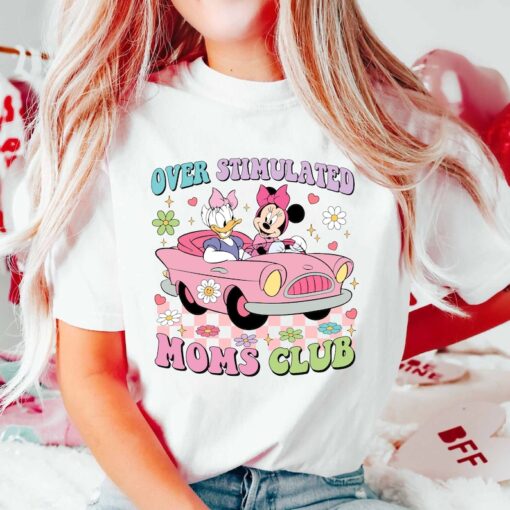 Over Stimulated Moms Club Shirt, Disnyye Mama Shirt, Mama Shirt