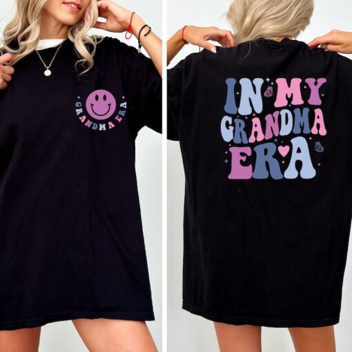 Comfort Colors® In My Grandma Era Shirt, Grandma T-Shirt