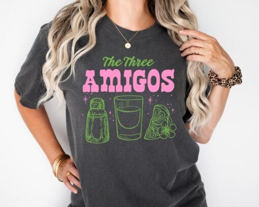 The Three Amigos Shirt, Cinco De Mayo Shirt, Lime Salt Tequila Shirt