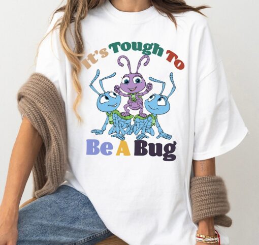 Disney Pixar A Bug's Life Group Shot It's Tough To Be A Bug Shirt