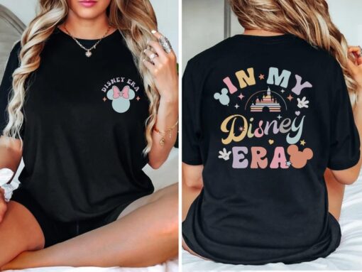 In My Disney Era Shirt Disney Castle Shirt Retro Walt Disney Shirt