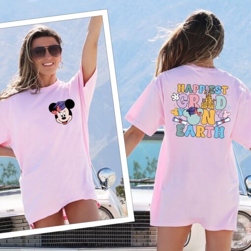 Comfort Colors® Minnie Graduation Shirt, Happiest Grad Shirt