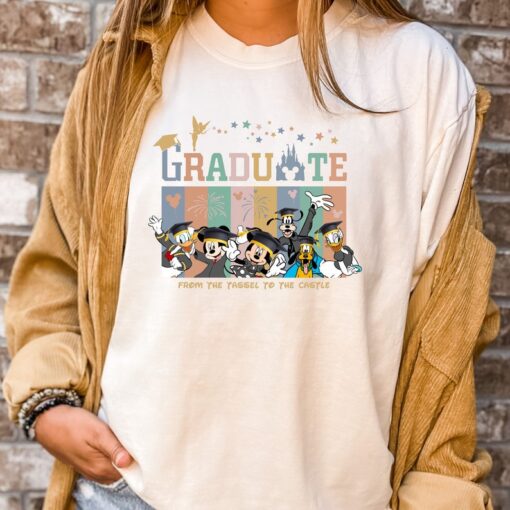 Comfort Colors® Mickey And Co Graduate Shirt, Disney Senior Shirt