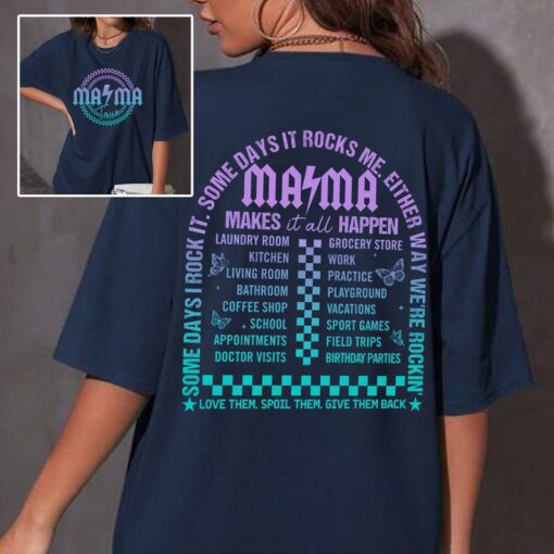 The Mama Tour Shirt, Comfort Colors Motherhood Shirt