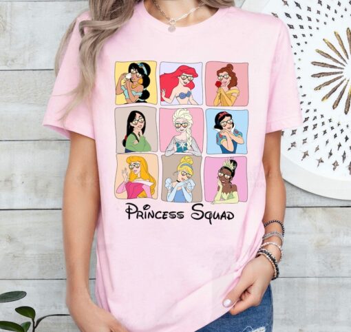 Vintage Disney Princess Characters Group Shirt