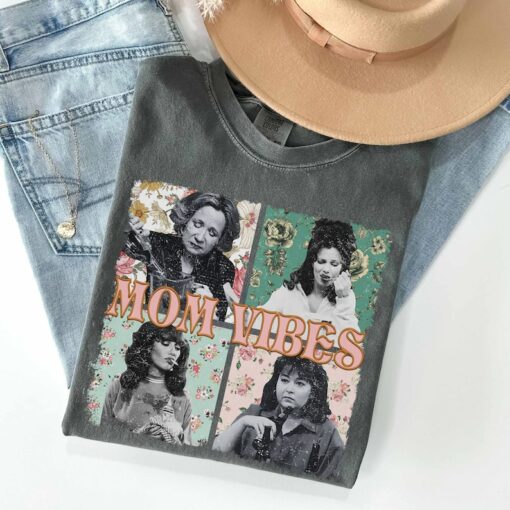 Mom Vibes Comfort Colors Shirt, Vintage 90s Mom Vibes Shirt