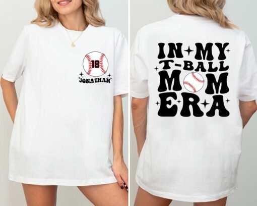 In My Baseball Mom Era Shirt, Sports Mom Shirt, Baseball Mama Shirt