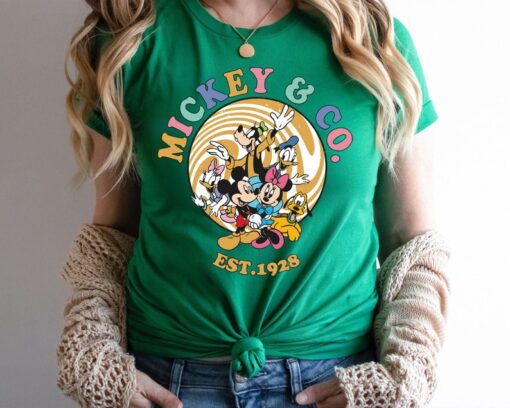 Mickey & Co 1928 Shirt, Mickey and Friends Shirt, Disney Trip Shirt