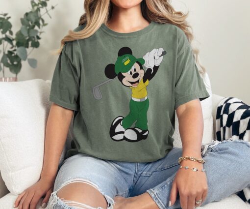 Comfort Colors® Mickey Mouse Golf Pose Tee